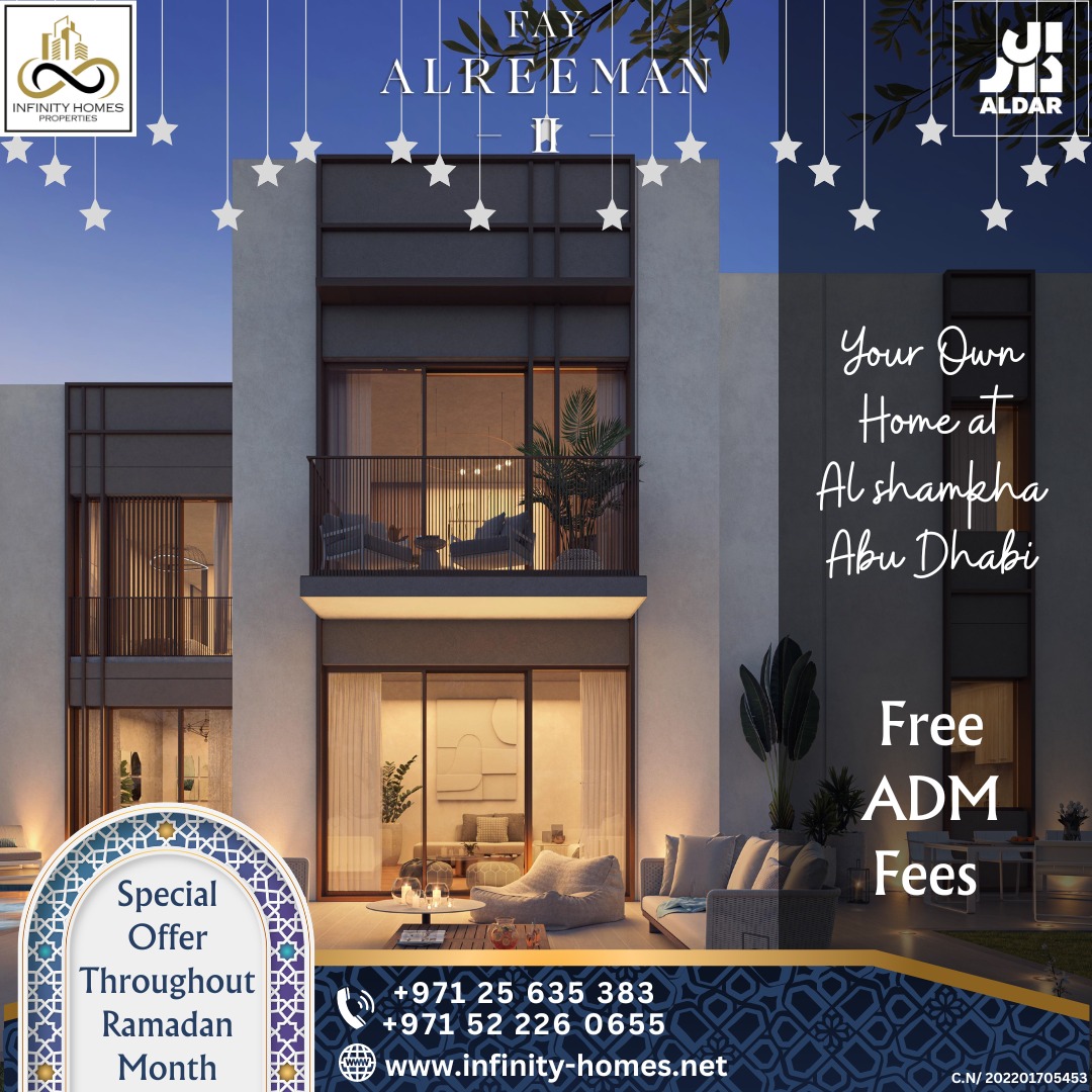 Infinity Homes Properties on Twitter: "Fay Alreeman II ️ Free ADM Fees