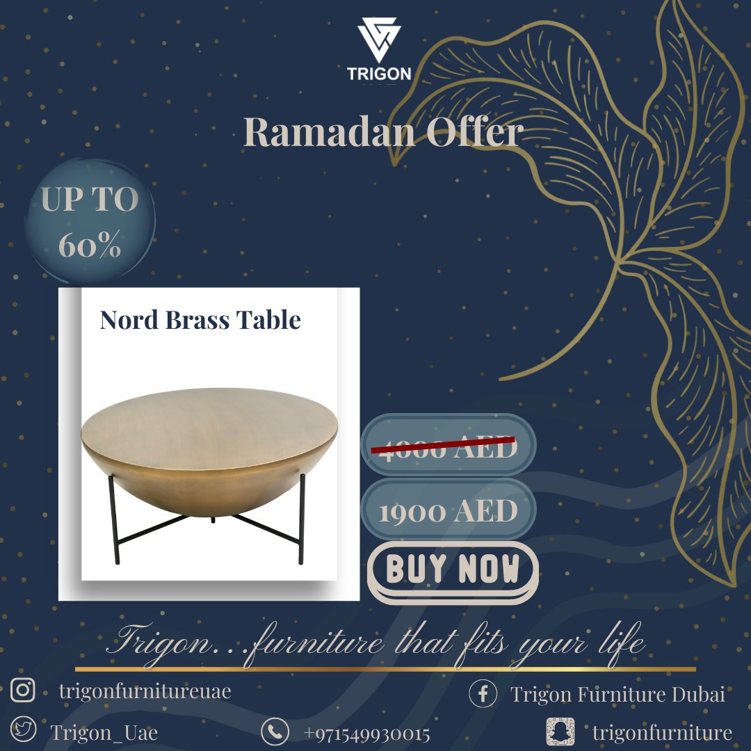 Trigon_Uae's tweet photo. Unleash your creativity with our unique tables
📍Google maps: https://t.co/0IEtenI6ao
📞+971 549930015
✨Benefit from our Ramadan Offer and Buy Now✨
#brasstable #nevada #chesstable #legnotable #quantum #centertable #homefurniture #sidetable #interiors #dubai #turkey #africa https://t.co/Q4pHDE1WDD
