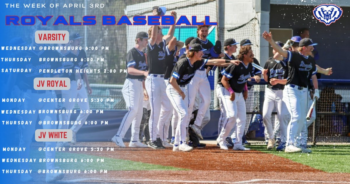 HSERoyalsBase's tweet image. Looking for plans during spring break?  Check out the Royals! @HSEAthletics @Mudsockbaseball @SoutheasternSN @BlueCrewHSE