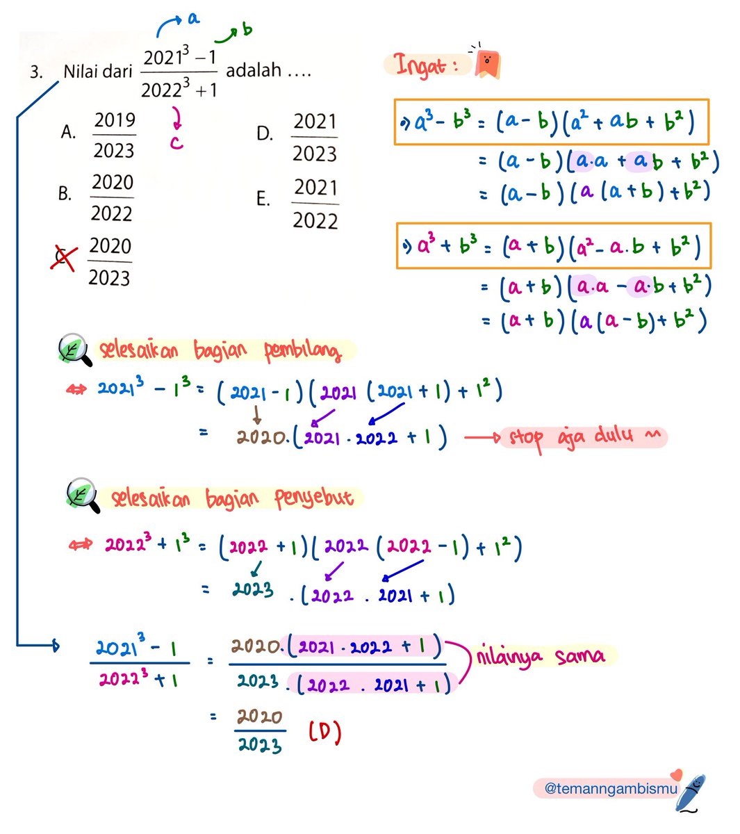 Ambis MTK | Math Edu ²⁵ 🚀 tweet media