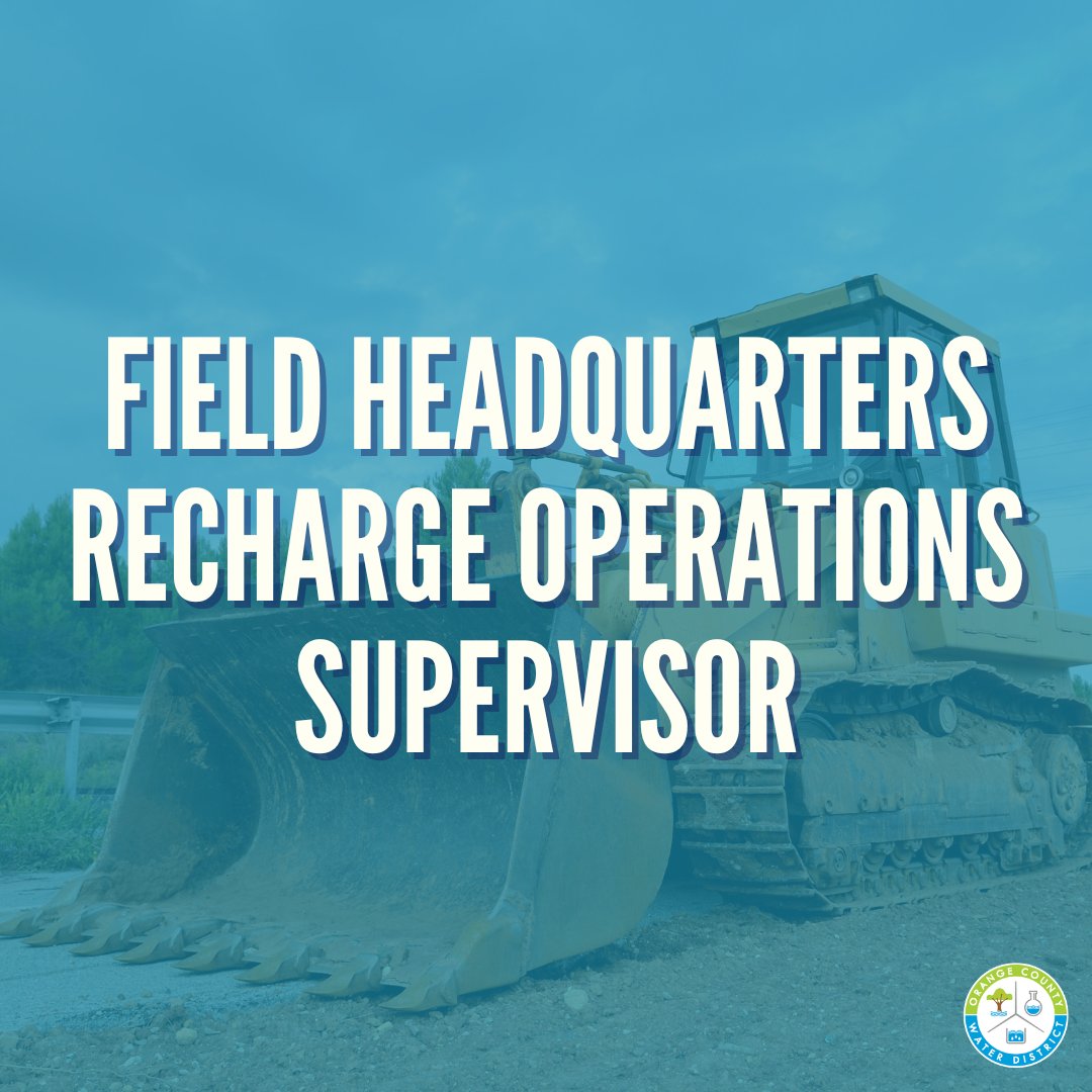 ocwaterdistrict's tweet photo. We’re hiring! Check out https://t.co/6sGiV42pml to learn about the exciting roles currently available at the District. https://t.co/KqZNu4mQzu