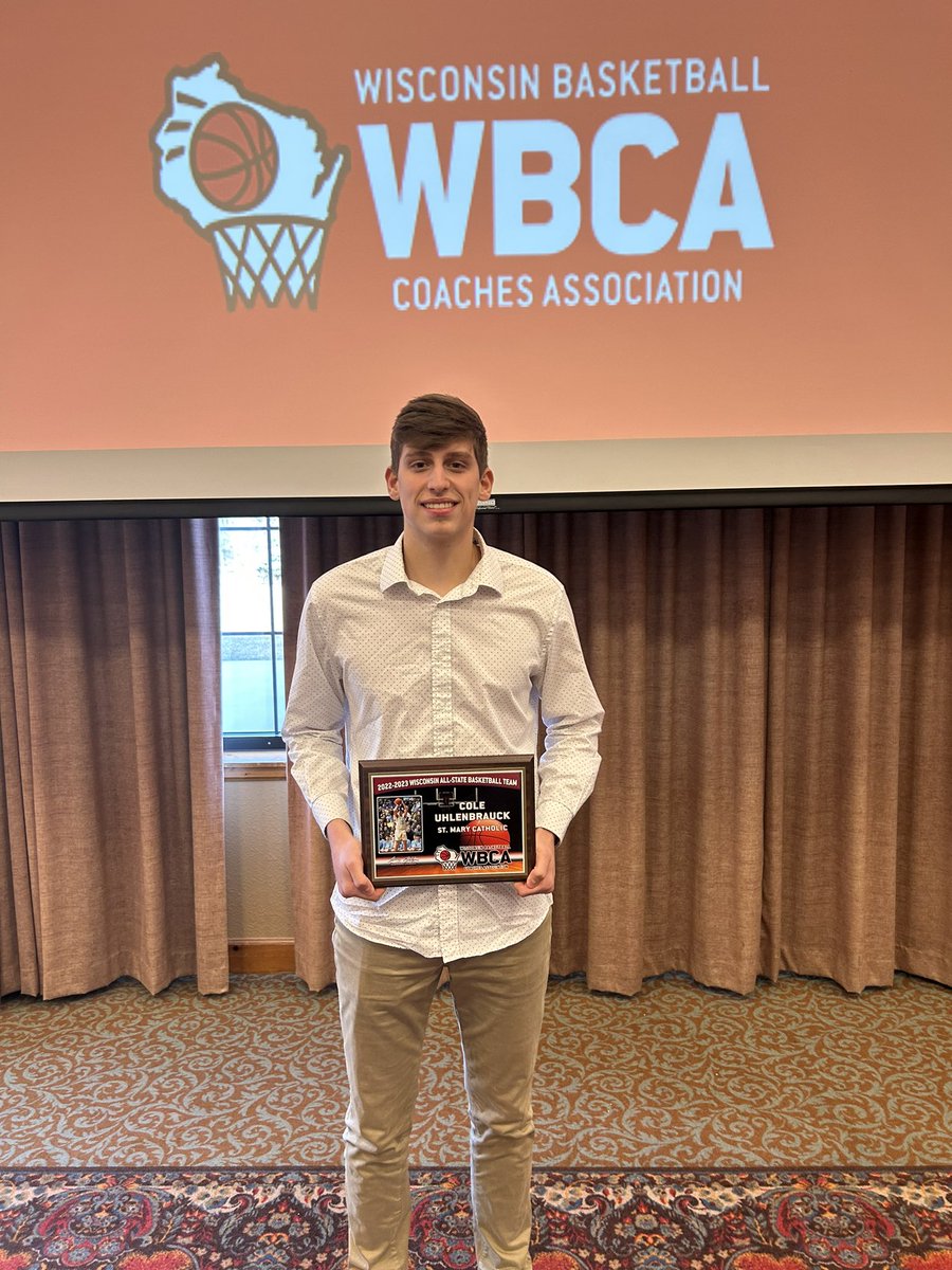 WUhlenbrauck's tweet photo. What a way to cap off a great season and an excellent t high school career. 1st Team All-State! Congratulations Cole. So proud of you. https://t.co/SMevznLZIM