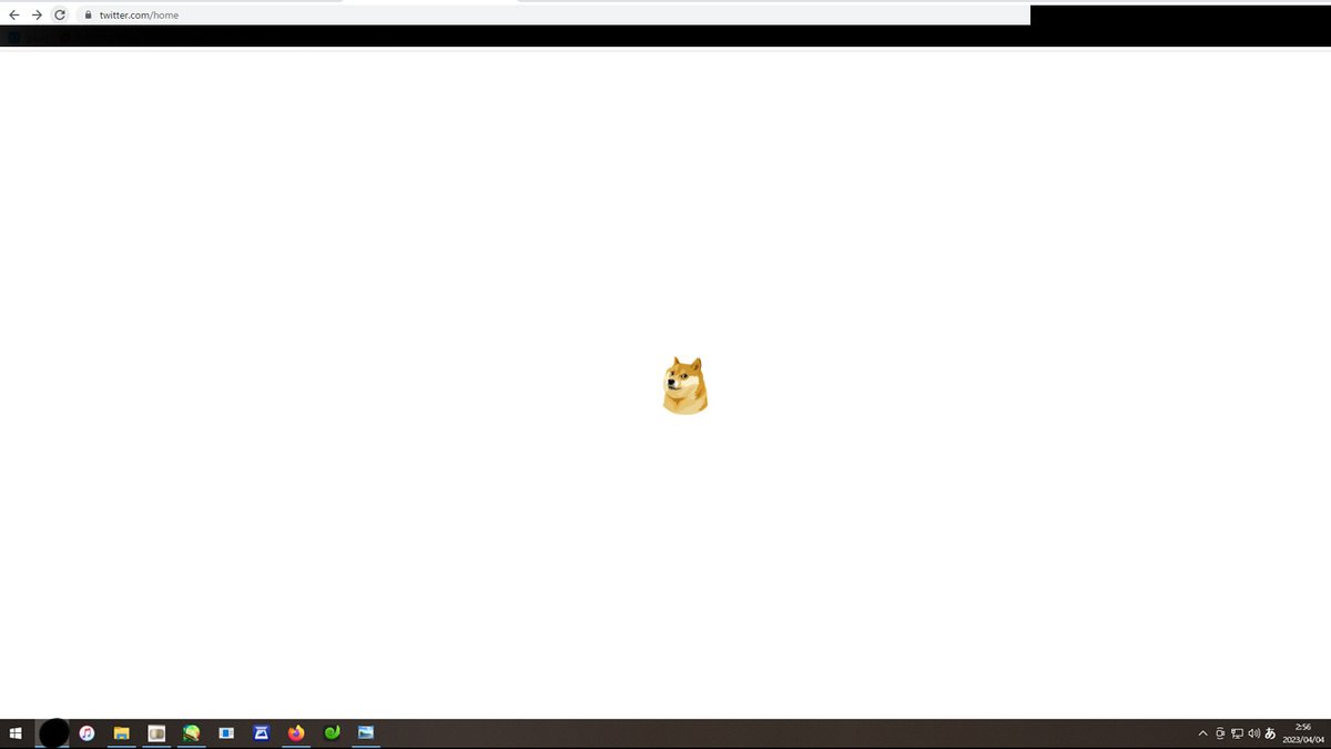 Twitter更新した瞬間に一瞬ドヤ顔犬現れるんだけど 