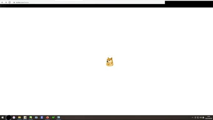 Twitter更新した瞬間に一瞬ドヤ顔犬現れるんだけど 