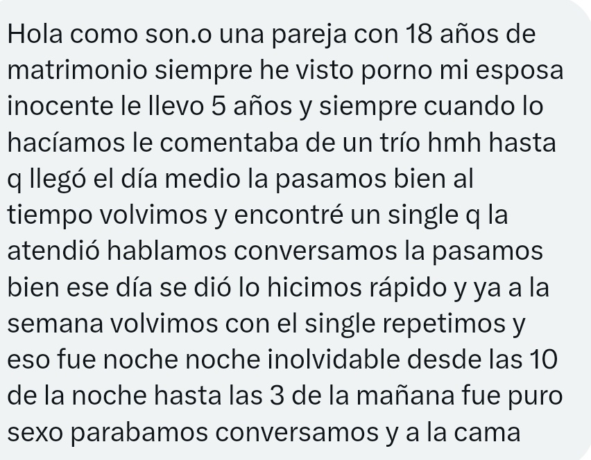 infidelidadreal's tweet photo. Llevan 18 años de matrimonio y en su último trío HMH, PASARON 5 HORAS CONTINUAS FOLLANDO 🤯 https://t.co/xltLYkVWQW