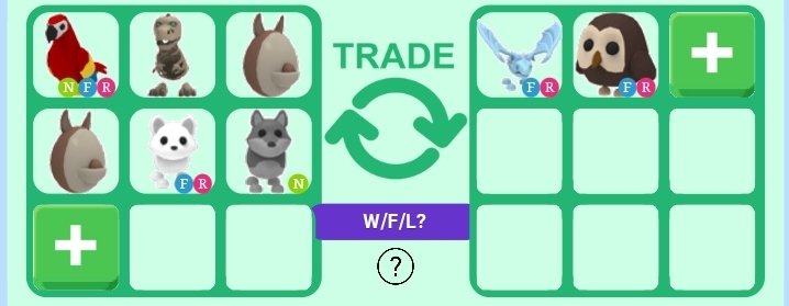 Mrchap17's tweet photo. @PlayAdoptMe Who wanna do this trade?
(No links) https://t.co/ghtS4MMT02