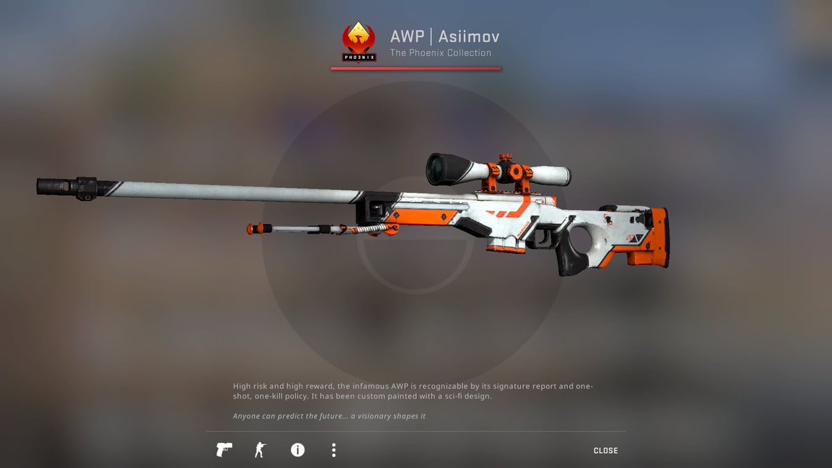 JulieFunneman5's tweet photo. ⚔️CS:GO GIVEAWAY ⚔️

🎁AWP | Asiimov Battle-Scarred ($70)

TO ENTER:

✅Follow @JulieFunneman5
✅ Like &amp; Retweet
✅ Tag 1 Friend

Giveaway Ends in 6 Days! 

#CSGO #CSGOGiveaway https://t.co/xFowtrT709
