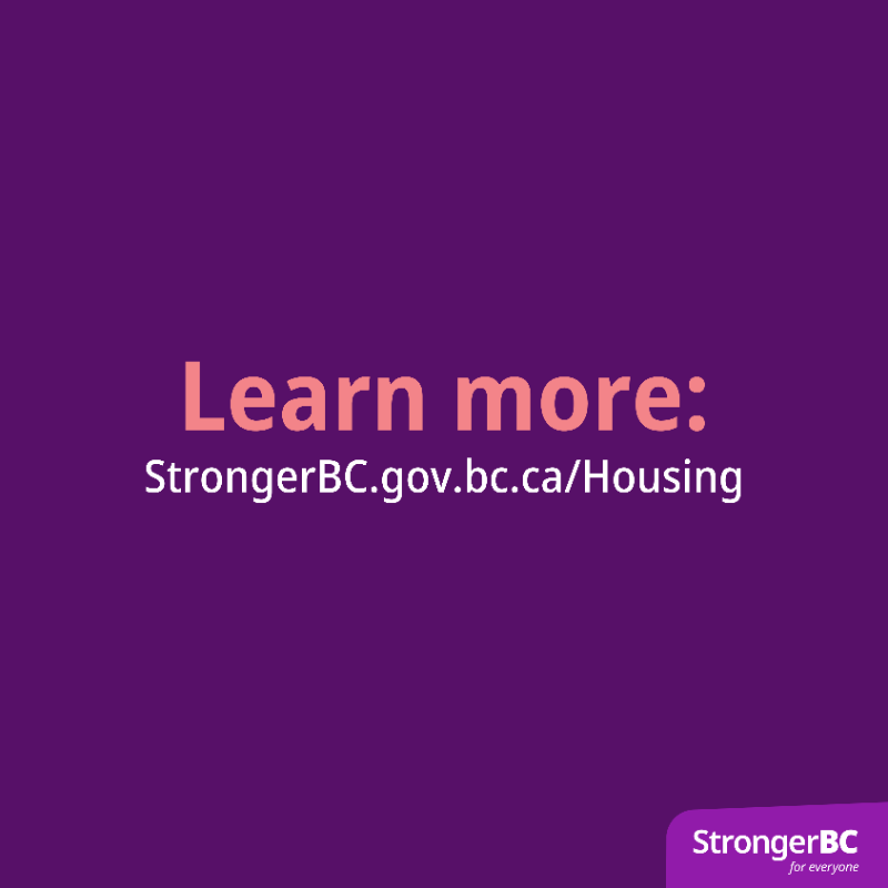 BCGovNews's tweet photo. People in BC deserve a good place to call home, but finding an affordable home is a challenge. That's why we're taking strong action to deliver more homes for people, faster. https://t.co/2z0tvxtDMM