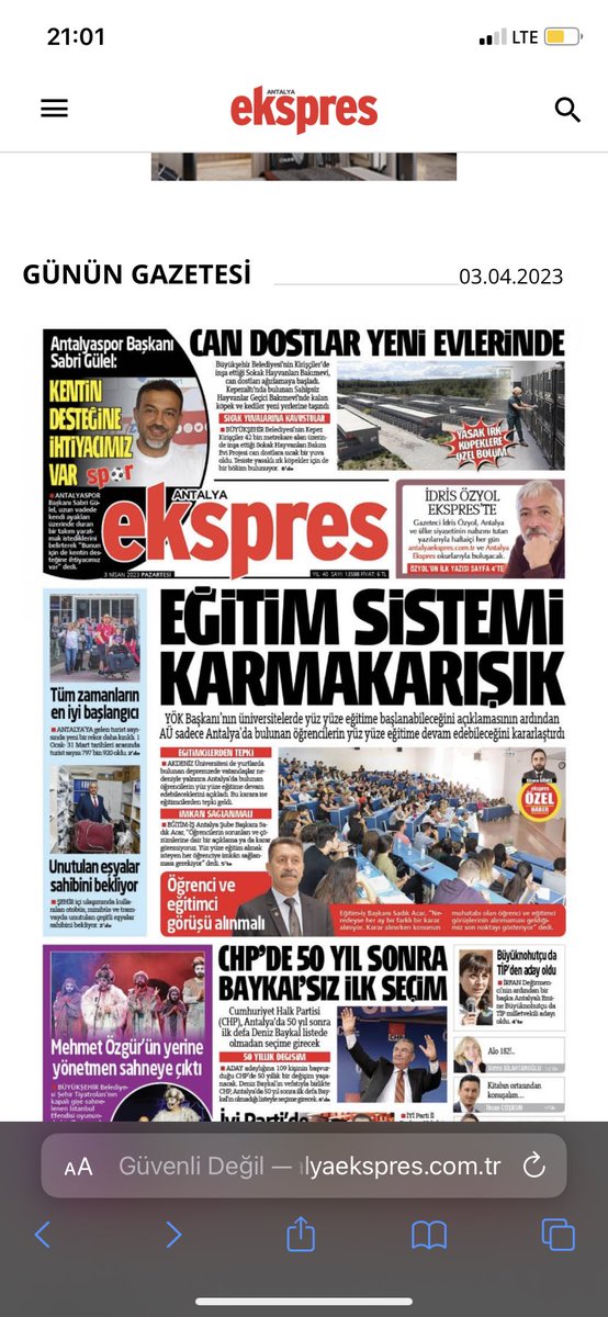 #Egitimdeesitlik EĞİTİM SİSTEMİ KARMAKARIŞIK ‼️ <a href="/ozlenenozkn/">Prof.Dr. Özlenen Özkan</a> <a href="/GSB_Antalya/">Antalya Gençlik ve Spor İl Müdürlüğü</a>