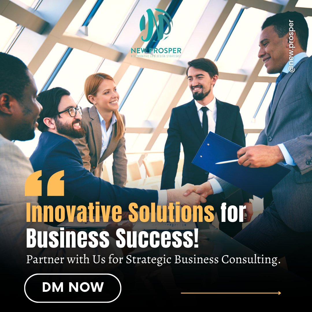Mike Wird (@mikewirdthe33rd) on Twitter photo Innovative solutions for business success!
Partner with us for strategic Business consulting.
๐ mike@newprosperlife.com
๐ฒ (720) 674-7491
#innovativesolutions #strategicconsulting #BusinessSuccess #businessconsulting #investing #businessgrowth #newprosper Innovative solutions for business success!
Partner with us for strategic Business consulting.
๐ mike@newprosperlife.com
๐ฒ (720) 674-7491
#innovativesolutions #strategicconsulting #BusinessSuccess #businessconsulting #investing #businessgrowth #newprosper