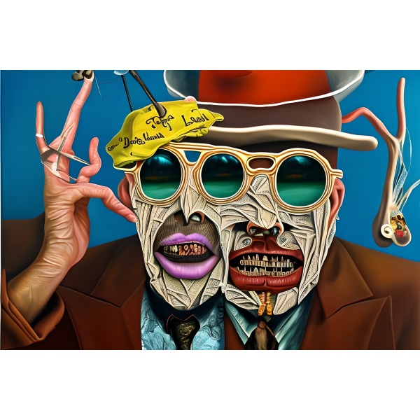 SyntheticDali's tweet photo. Four new surreal images created for the Synthetic Dali Art Project. #AIart #AIArtwork #SyntheticDali #surrealism #surrealart #darksurrealism #digitalart #stablediffusion  2023-04-03 https://t.co/OuA6SxLvsS