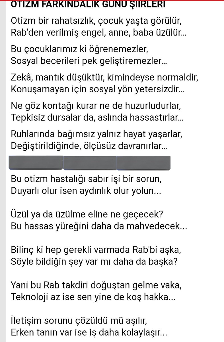 songiden_'s tweet photo. #otizmbirhastalıkdeğilfarklılıktır
Herbokolog şairler başta olmak üzere Allah herkese akıl fikir ve düzgün bir bakış açısı nasip etsin.. Ramazan günü küfrü basmak istemiyorum.🤬🤬
#otizmbirengeldeğilfarklılıktır https://t.co/JCZRfXkE8J