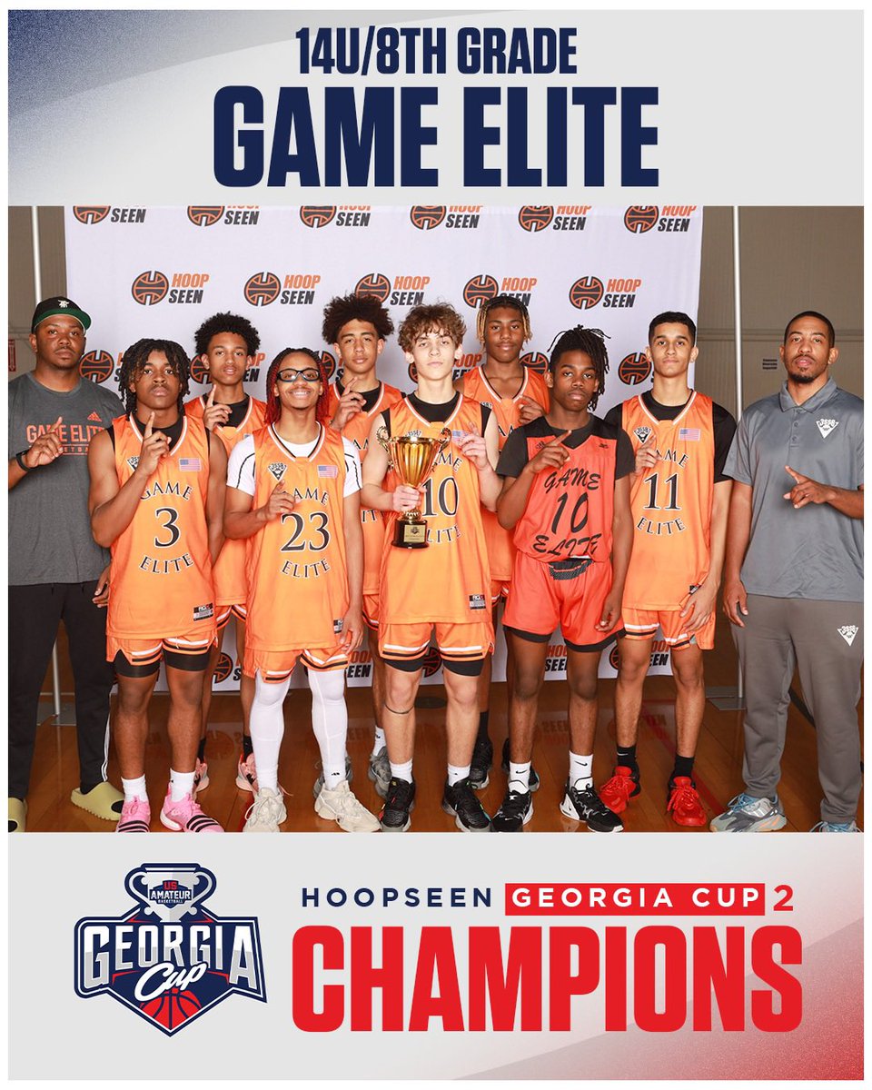 HoopSeen NEXT (@hoopseennext) on Twitter photo ICYMI: <a href="/gameeliteatl/">Gameelitebasketball</a> 14U was a force this weekend and took the 🏆 home after an impressive run.
STORY: hoopseen.com/georgia/news/e… ICYMI: <a href="/gameeliteatl/">Gameelitebasketball</a> 14U was a force this weekend and took the 🏆 home after an impressive run.
STORY: hoopseen.com/georgia/news/e…