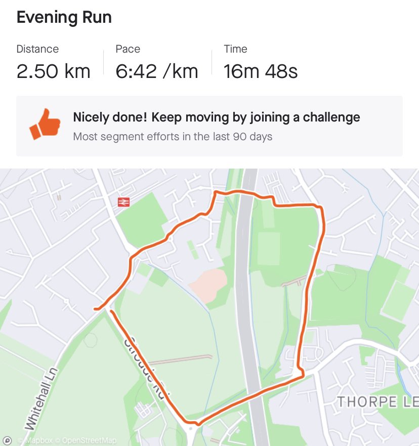 For all the knees, feet, back, neck, whatever the ailments- I needed a kickstart motivation- so today it starts- not the quickest or longest but it had to start somewhere - so for all the doubters 👅#Fitness #StartsNow