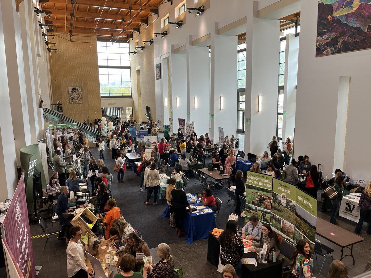 More than 300 women in ag are gathered in Hot Springs for the 2023 Arkansas Women in Agriculture Conference! #AWIA23 #WeARAgWomen