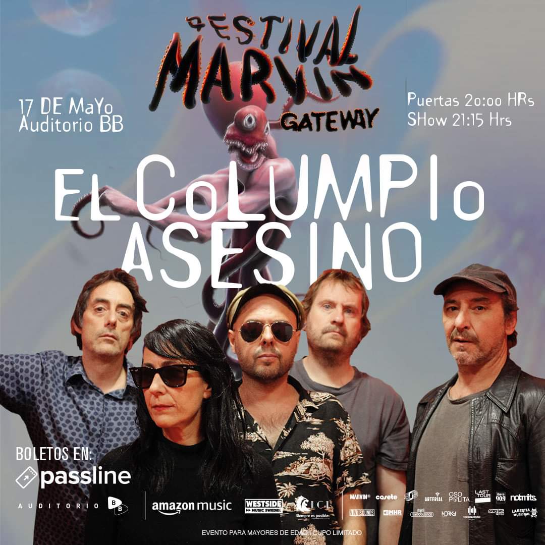 La despedida de <a href="/columpioasesino/">El Columpio Asesino</a> en México será dentro de las actividades del <a href="/FestivalMarvin/">FESTIVAL MARVIN</a> el próximo 17 de mayo en el Auditorio BB, les dejamos nuestra Sesión MHR mehaceruido.com/2011/11/sesion…