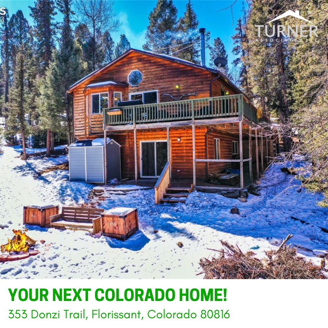 turnercolorado's tweet photo. Located in Arabian Acres, this 3 bedroom cabin features an open floor plan encompassing the kitchen, living room, and dining area, Brazilian cherrywood flooring, and a wrap-around deck with walk-out access on both levels. Book a tour: 
https://t.co/lruRILHhg0 

#coloradohomes https://t.co/lfN6CUxmQH