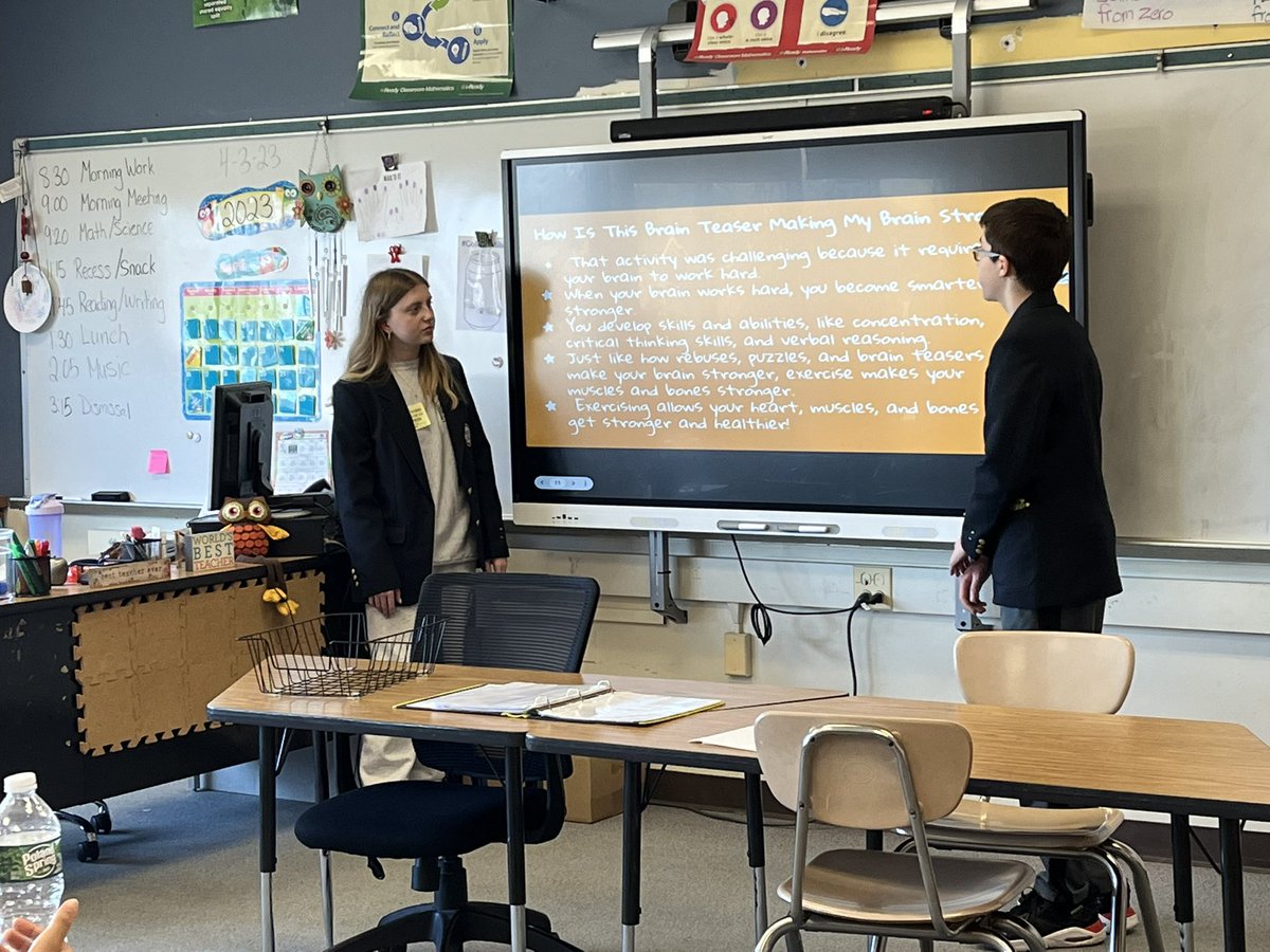 SAMRose525's tweet photo. Thank you to the @SHSRed_Devils @hosafhp group for presenting their health services knowledge to our @JHBobcats 6th graders to get them interested in the field of health sciences! @Strat_STEM_CTE @SPS_CT @SuptOsunde https://t.co/4AX7E0pxI9
