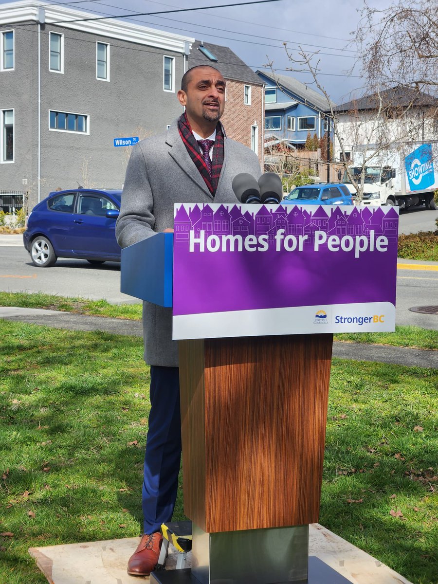 #HomesForPeople 🔑 Initiatives:
🏠Up to 4 homes on a single family lot in many places in BC

🏠Secondary suites across the province 

🏠Action on short term rentals to bring more housing online

🏠New flipping tax

🏠Introducing #BCBuilds to create more housing on govt owned land