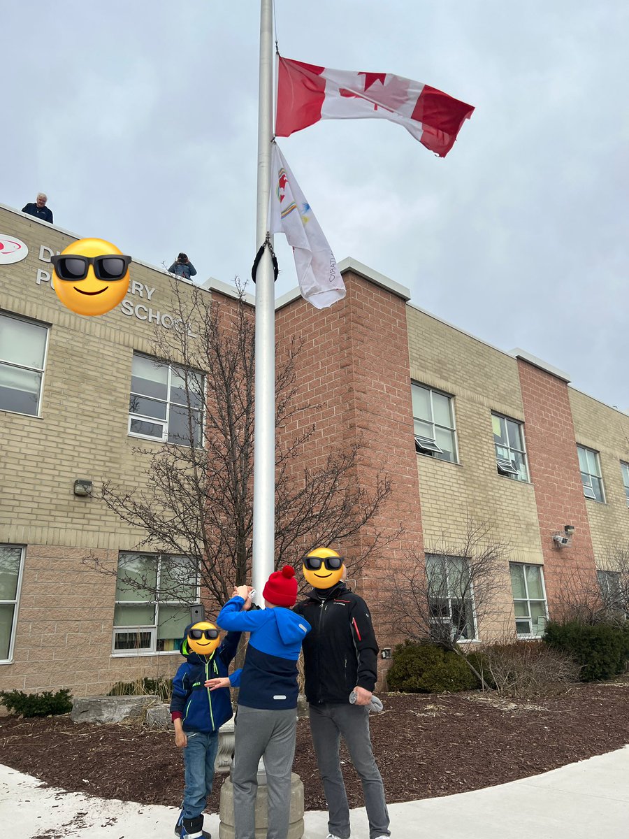 Today we cheered as we raised the flag for autism acceptance! 🫶🏽