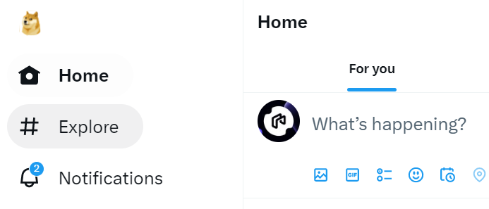SaakuruGames's tweet photo. 🚨 BREAKING NEWS   🚨

Elon Musk just changed the Twitter APP logo to #Dogecoin! 😱 https://t.co/ZLy4dLpB0M