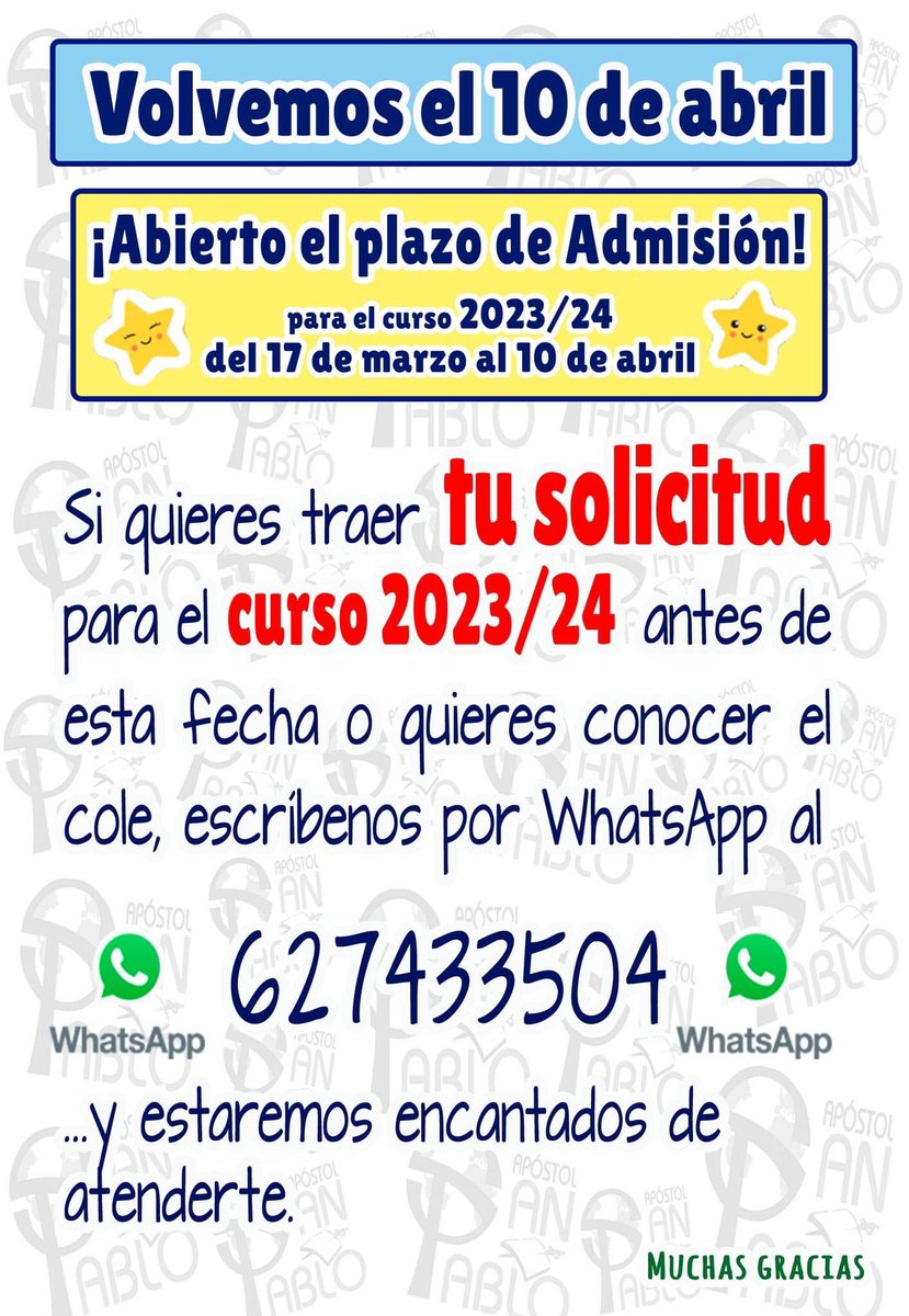 SanPablo_Cole's tweet photo. No lo olvides!! https://t.co/yI0fBCS3eD