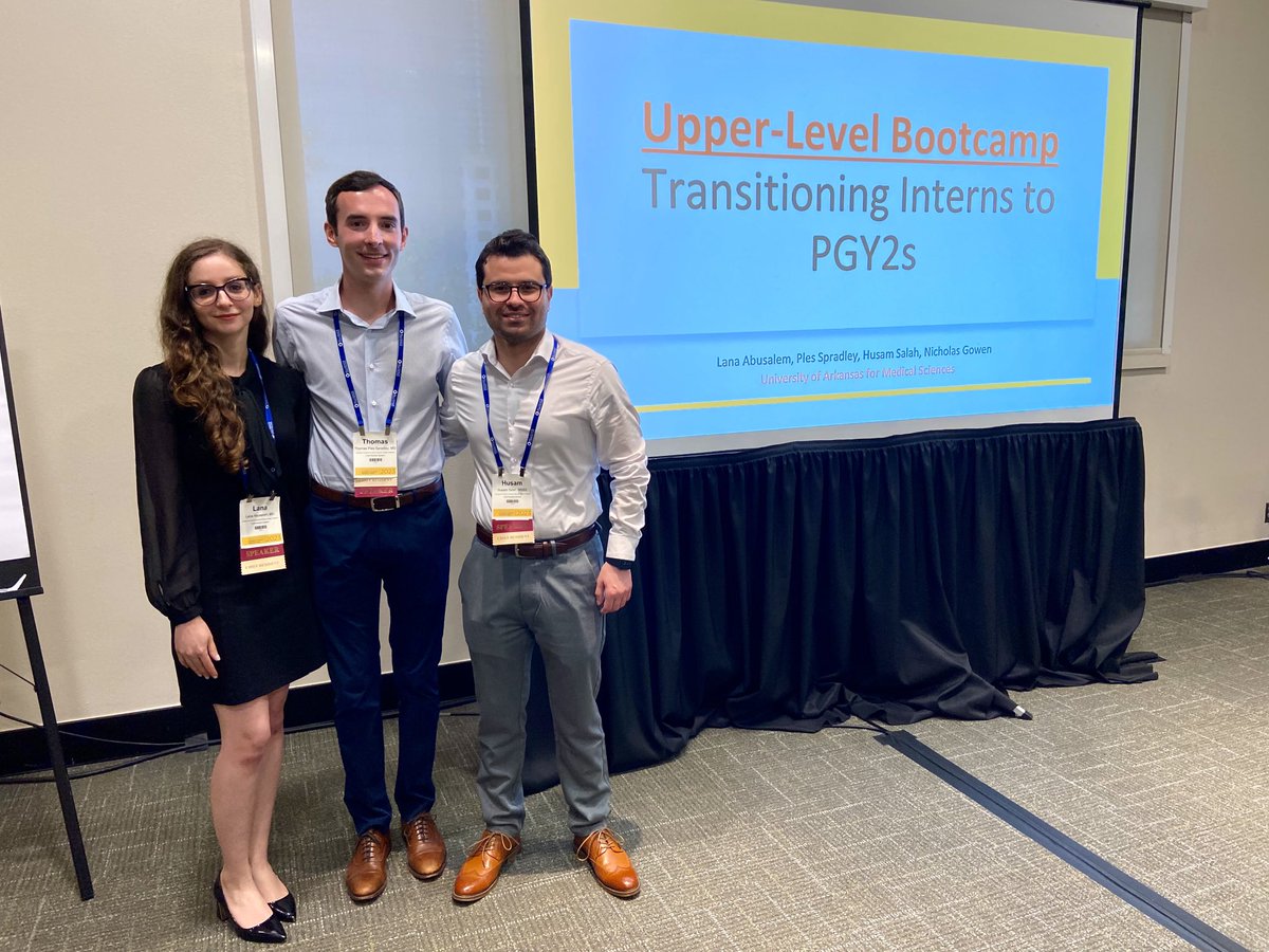 Keyur Vyas (@keyurvyasmd) on Twitter photo I’m so proud of our <a href="/UAMSintmedicine/">UAMS Internal Medicine Residency</a> Chief Residents. They presented an excellent workshop on Upper-Level Bootcamp, Transitioning to PGY2 to a standing-room only crowd <a href="/AAIMOnline/">AAIM</a> #AIMW23. <a href="/UAMS_COM/">UAMS College of Medicine</a> I’m so proud of our <a href="/UAMSintmedicine/">UAMS Internal Medicine Residency</a> Chief Residents. They presented an excellent workshop on Upper-Level Bootcamp, Transitioning to PGY2 to a standing-room only crowd <a href="/AAIMOnline/">AAIM</a> #AIMW23. <a href="/UAMS_COM/">UAMS College of Medicine</a>