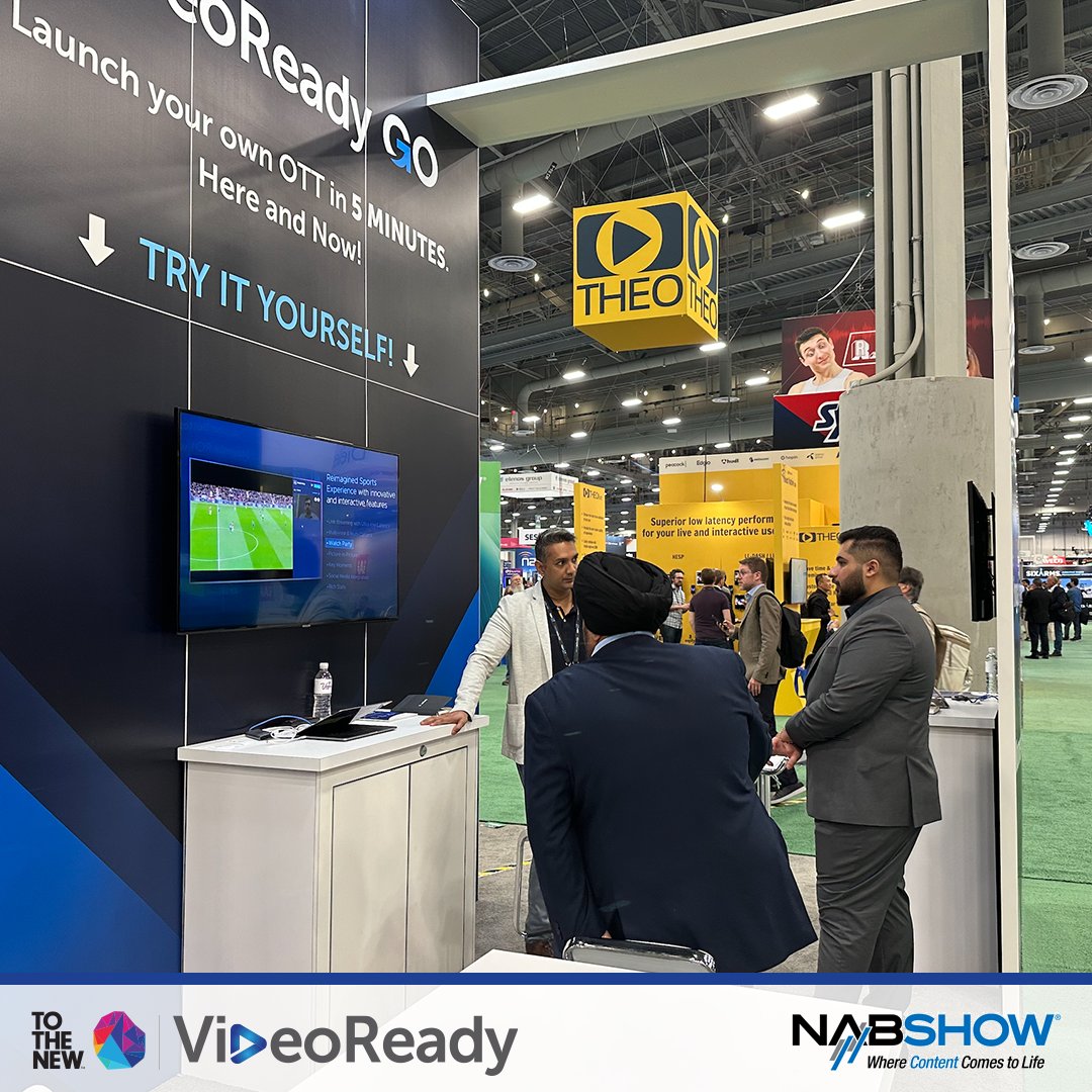TOTHENEW's tweet photo. Day 2 @ #NABShow2023 was a blast!
Love the incredible energy. Thank you so much to everyone who stopped by our booth.
We’re exhibiting at NAB & are showcasing some new features that aren't public yet 😉. Meet us at our booth W3915.
#OTT #OTTplatform #VideoReady #TOTHENEW https://t.co/z3xzaYj7wX
