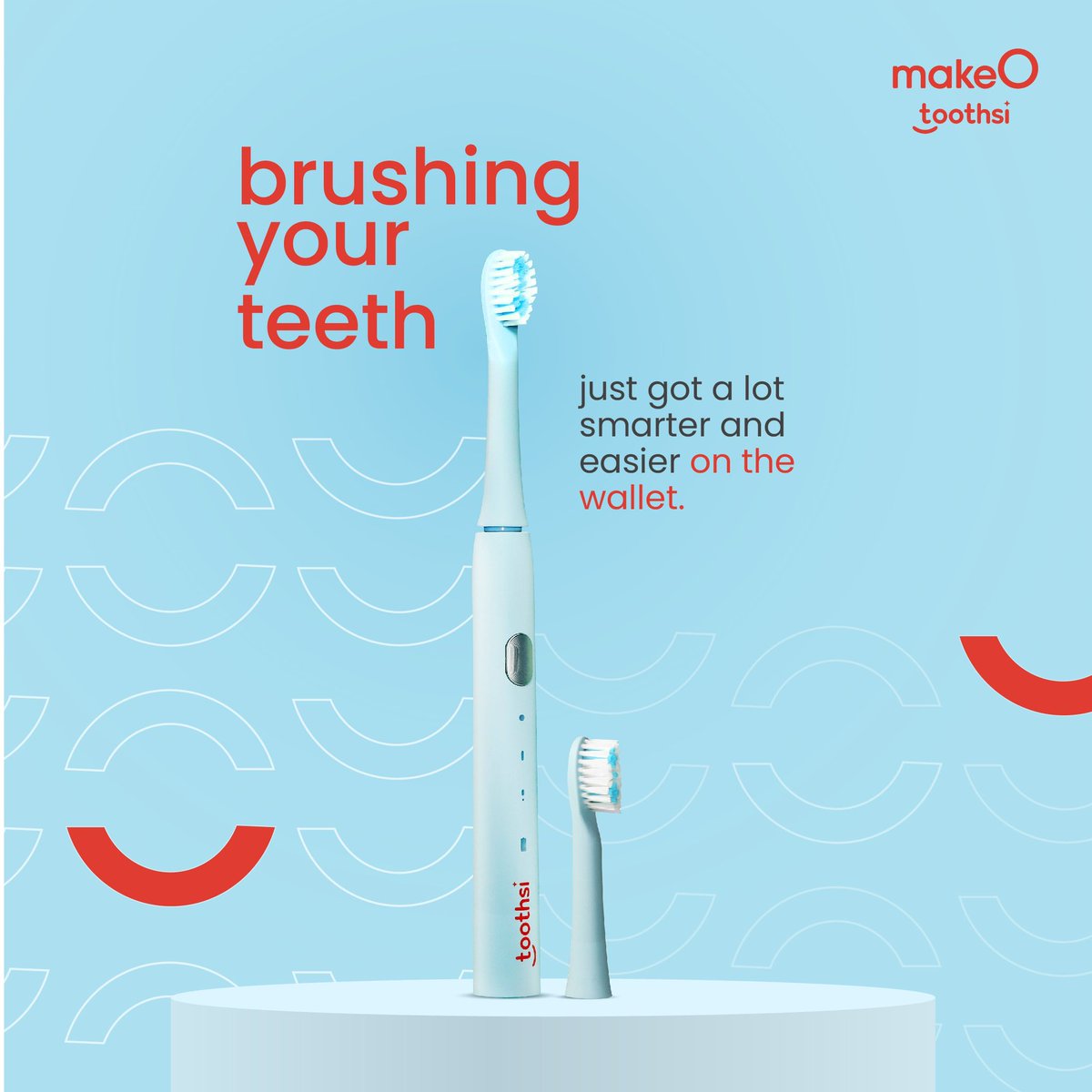 toothsialigners's tweet image. Smile like you just won the lottery! 😄 Get 44% off on the i6 toothbrush from makeO toothsi and invest in your million dollar smile!

#makeOtoothsi #toothbrush #electrictoothbrush #smiletransformation #toothsielectro #electrobrush