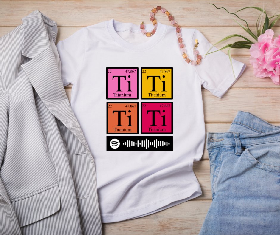 #Titanium (by #DavidGuetta) #SpotifyCode #TShirt Open Spotify App– Tap Search bar Tap Camera-Scan Code #Customize with #song #sweatshirts, #t-shirts, #Keyring, #tag, #sunshine, #pillow #poster #keyring #bags #canvas #poster #GlassClock #bib #bottle #doormat #mousepad #apron