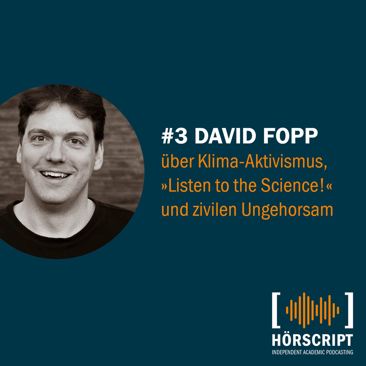 transcriptweb's tweet photo. #ListenToTheScience: 
Über diese klimapolitische Forderung sprechen wir mit @DavidFopp Mitbegründer von @sciforfuture in der 3. Folge von »#hörscript«!

#OutNow überall, wo es #Podcasts gibt: 
https://t.co/IxnOQ3hX0W

#transcriptGoesAudio #WirGebenWissenschaftReichweite https://t.co/0XTHwmLE6O