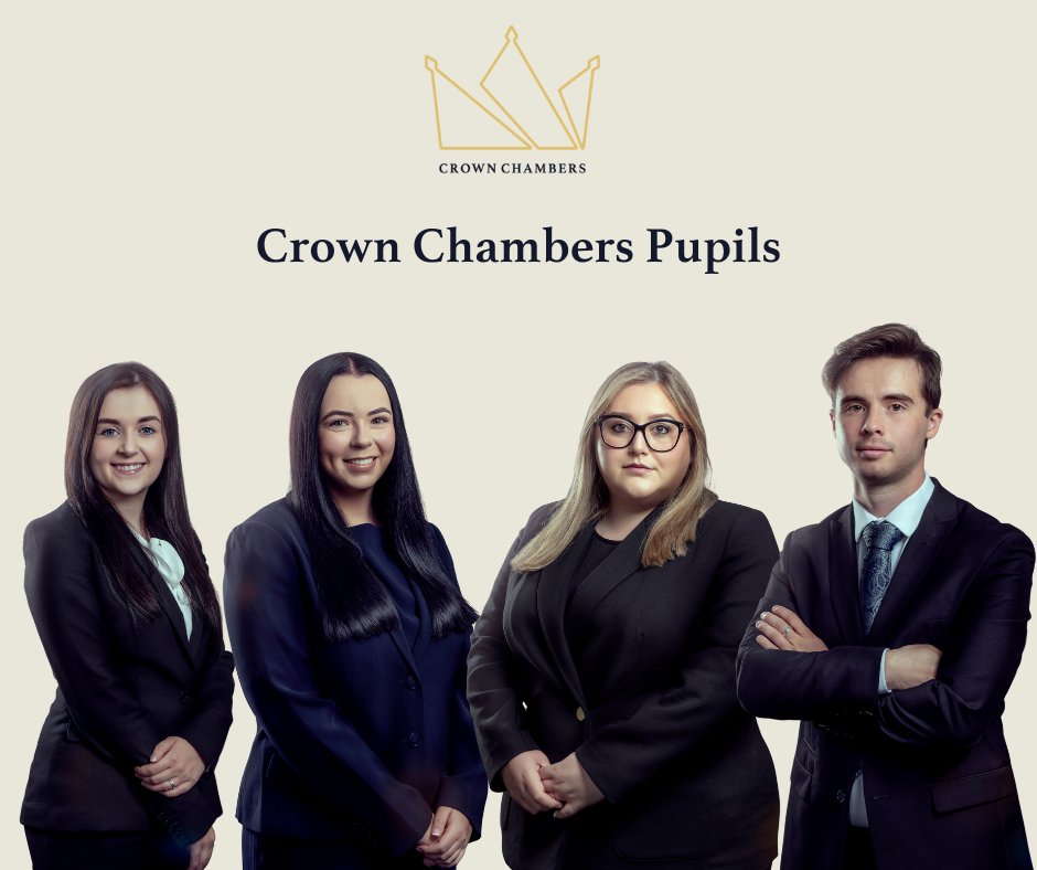 Today marks the first day of our Pupils second six. We would like to wish them all the best of luck during this time.

#secondsix #crownchambers #law