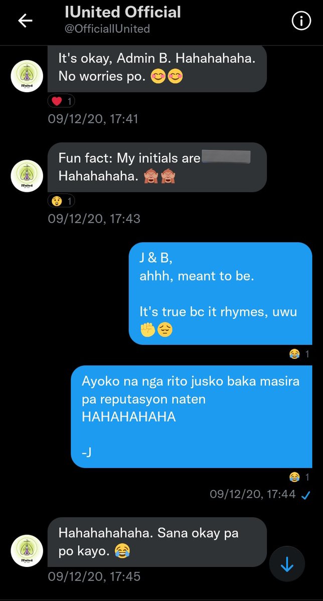 Since di pa naman kami nagde-deactivate after closing down, share ko lang isa sa paborito kong memories of interacting with <a href="/OfficialIUnited/">IUnited Official</a> habang dino-dogshow ng isa sa admins (me) itong account na 'to 🤭

Isa 'to sa mami-miss kong gawin 🙏

Have fun reading! 🥂
