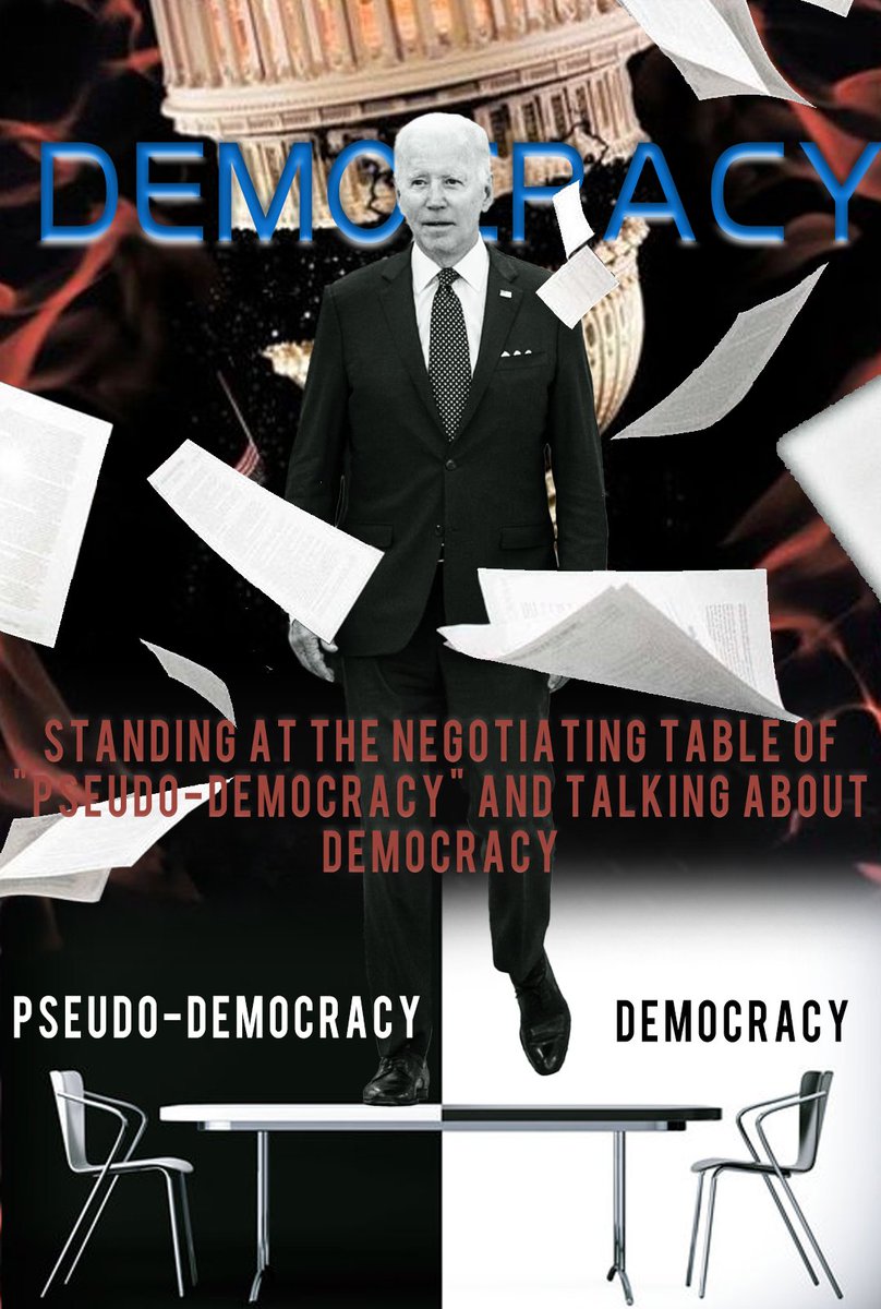 EmergingGames's tweet image. Standing at the negotiating table of "pseudo-democracy" and talking about democracy.

RT and support each other’s work by #following and #sharing.