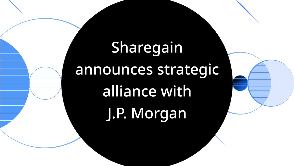 Sharegain (@sharegain) on Twitter photo We are thrilled to announce our strategic alliance with <a href="/jpmorgan/">J.P. Morgan</a> 🤝
“This strategic alliance represents another validation of Sharegain’s industry-leading technology and expertise.” <a href="/boyaari/">Boaz Yaari</a>, CEO & Founder, Sharegain
The full story 👉 sharegain.com/press-release/… We are thrilled to announce our strategic alliance with <a href="/jpmorgan/">J.P. Morgan</a> 🤝
“This strategic alliance represents another validation of Sharegain’s industry-leading technology and expertise.” <a href="/boyaari/">Boaz Yaari</a>, CEO & Founder, Sharegain
The full story 👉 sharegain.com/press-release/…