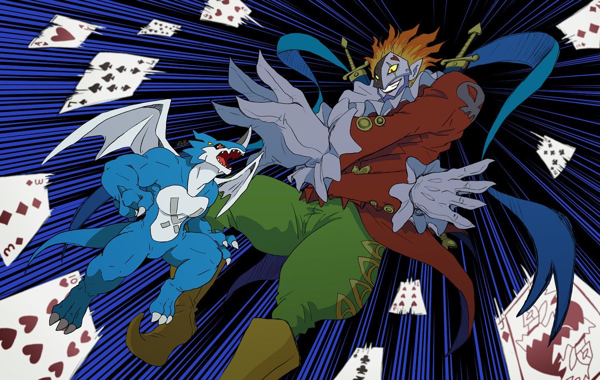 pla0net5lai8ka's tweet image. エクスブイモンvsピエモン
#Exveemon vs #Piemon