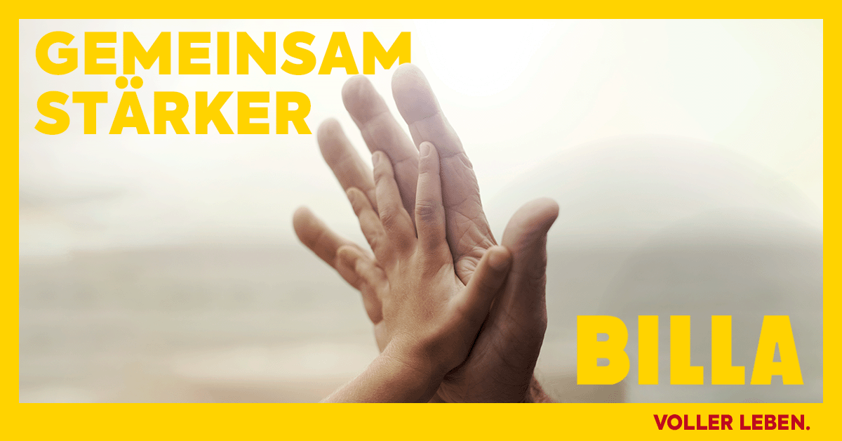 BILLA (@billa_at) on Twitter photo Unter dem Motto #GemeinsamStärker setzen sich BILLA, <a href="/ProcterGamble/">Procter & Gamble</a>, <a href="/BIPA/">BIPA</a> und die <a href="/CaritasAustria/">Caritas Österreich</a> für mehr soziale Gerechtigkeit und vor allem Bildung für junge Frauen, unabhängig von ihrer sozialen Herkunft, ein. Alle Infos 👉 billa.at/pressemeldungen 💛 Unter dem Motto #GemeinsamStärker setzen sich BILLA, <a href="/ProcterGamble/">Procter & Gamble</a>, <a href="/BIPA/">BIPA</a> und die <a href="/CaritasAustria/">Caritas Österreich</a> für mehr soziale Gerechtigkeit und vor allem Bildung für junge Frauen, unabhängig von ihrer sozialen Herkunft, ein. Alle Infos 👉 billa.at/pressemeldungen 💛