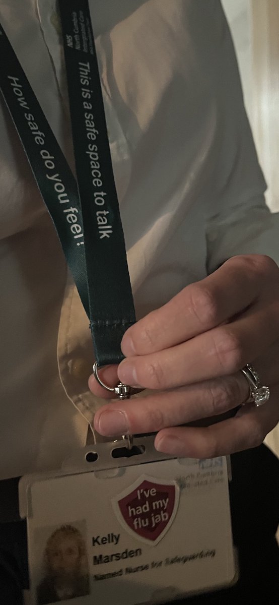 Kelly Marsden (RN, DN) (@kellymarsden2) on Twitter photo Getting ready to start day 1 of 8 planned <a href="/NCICNHS/">North Cumbria Integrated Care NHS Foundation Trust</a> #DomesticAbuse & #RoutineEnquiry training days!
Also got the delivery of our #howsafedoyoufeel lanyards! Getting ready to start day 1 of 8 planned <a href="/NCICNHS/">North Cumbria Integrated Care NHS Foundation Trust</a> #DomesticAbuse & #RoutineEnquiry training days!
Also got the delivery of our #howsafedoyoufeel lanyards!