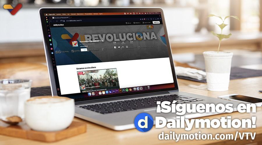 #SUSCRÍBETE | A través de nuestro perfil en Dailymotion puedes mantenerte informado del acontecer nacional 👉dailymotion.com/VTV

#RevoluciónÉtica