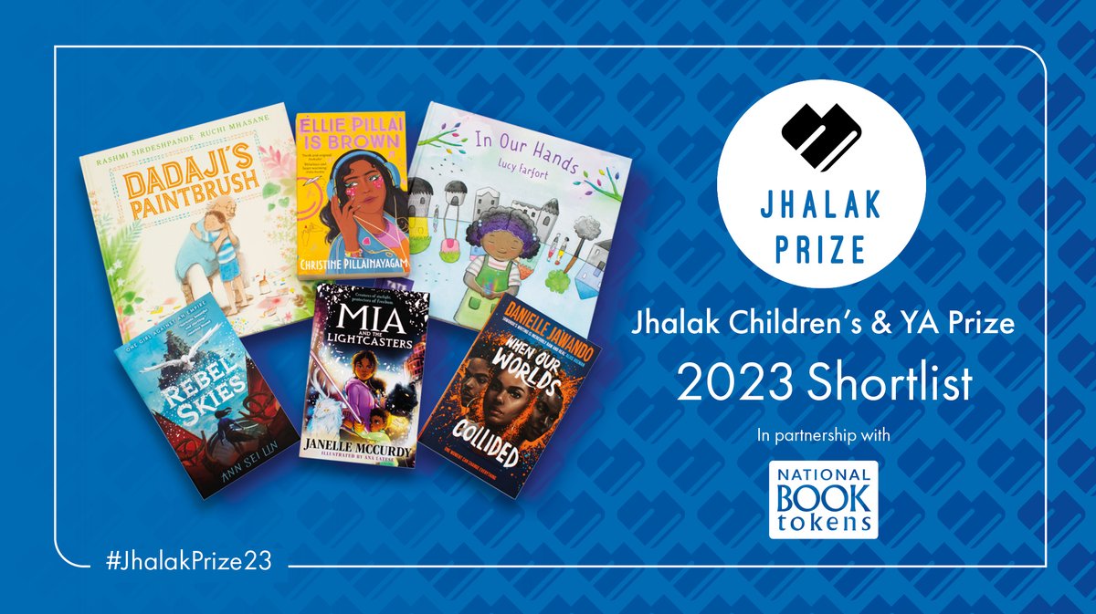 Our 2023 Jhalak Children's and Young Adult Prize shortlist features @lucyfarfort, Danielle Jawando, @JanelleLMccurdy @CPillainayagam @AnnSeiLin1 and @RashmiWriting (ill. @ruchimhasane) Congratulations to all shortlisted authors! #jhalakprize23 #jhalakprize