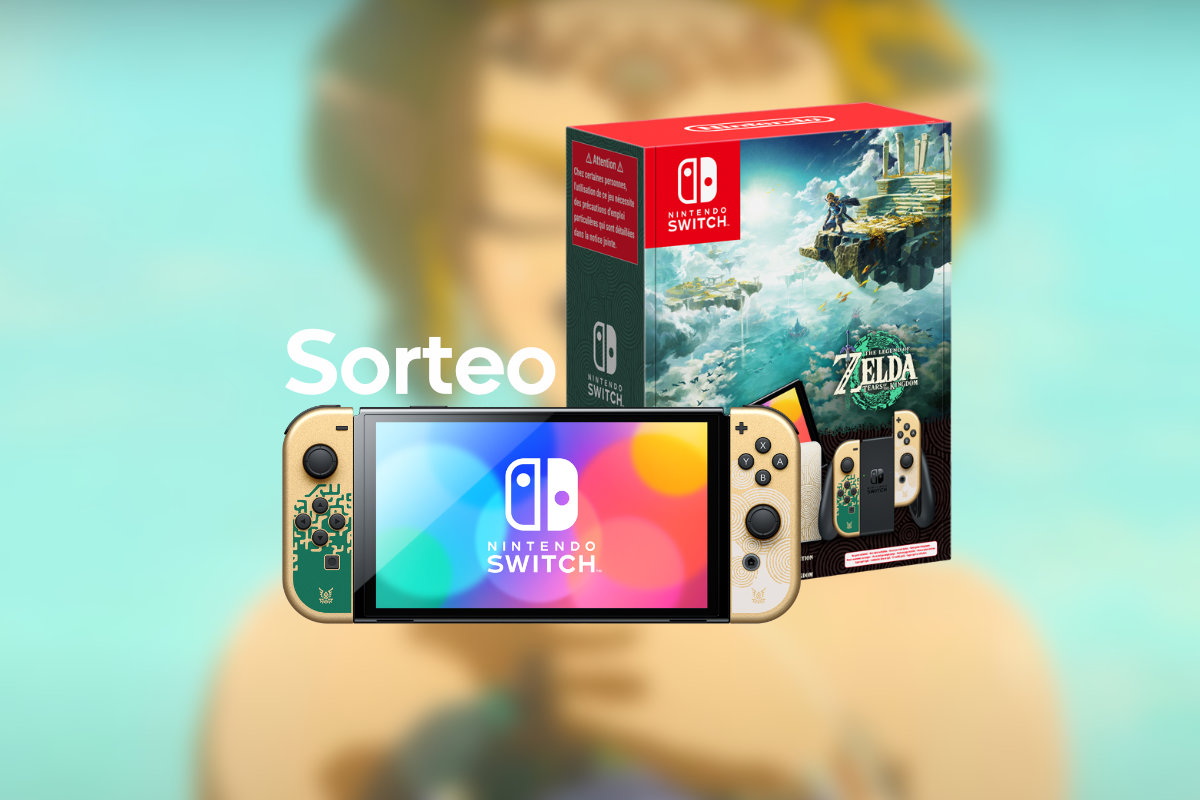 ✨ SORTEO 24 HORAS ✨

🎁 Llévate una Nintendo Switch OLED edición especial The Legend of Zelda: Tears of the Kingdom  

➡ Síguenos y RT 🔃 a este tuit.
➡ Tuitea con #DescubreZeldaTOTK y menciónanos O responde al tuit con este mismo hashtag. 
➡Cuéntanos qué te ha gusto más del