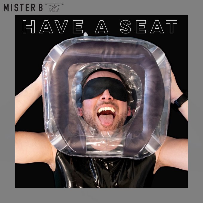 This is the toy for the pig on the go! The Mister B Inflatable Rim Seat is the go-to for those pigs that