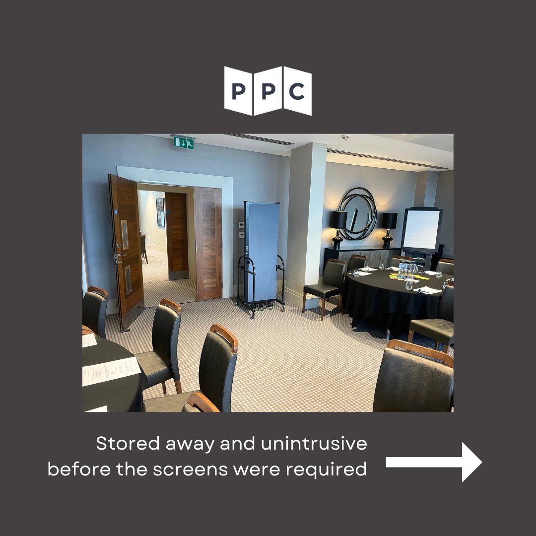 PortablePartit3's tweet image. Our screens were hired recently for a team conference; the company kindly shared some images of their use.

If you'd like more information on our screen hire, please contact #portablepartitions -
☎ 01684 215902
📧 sales@portablepartitionscompany.co.uk
#roomdividers #modularwalls