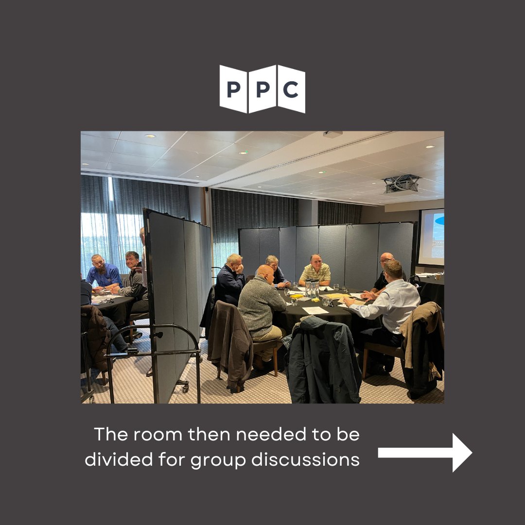PortablePartit3's tweet image. Our screens were hired recently for a team conference; the company kindly shared some images of their use.

If you'd like more information on our screen hire, please contact #portablepartitions -
☎ 01684 215902
📧 sales@portablepartitionscompany.co.uk
#roomdividers #modularwalls