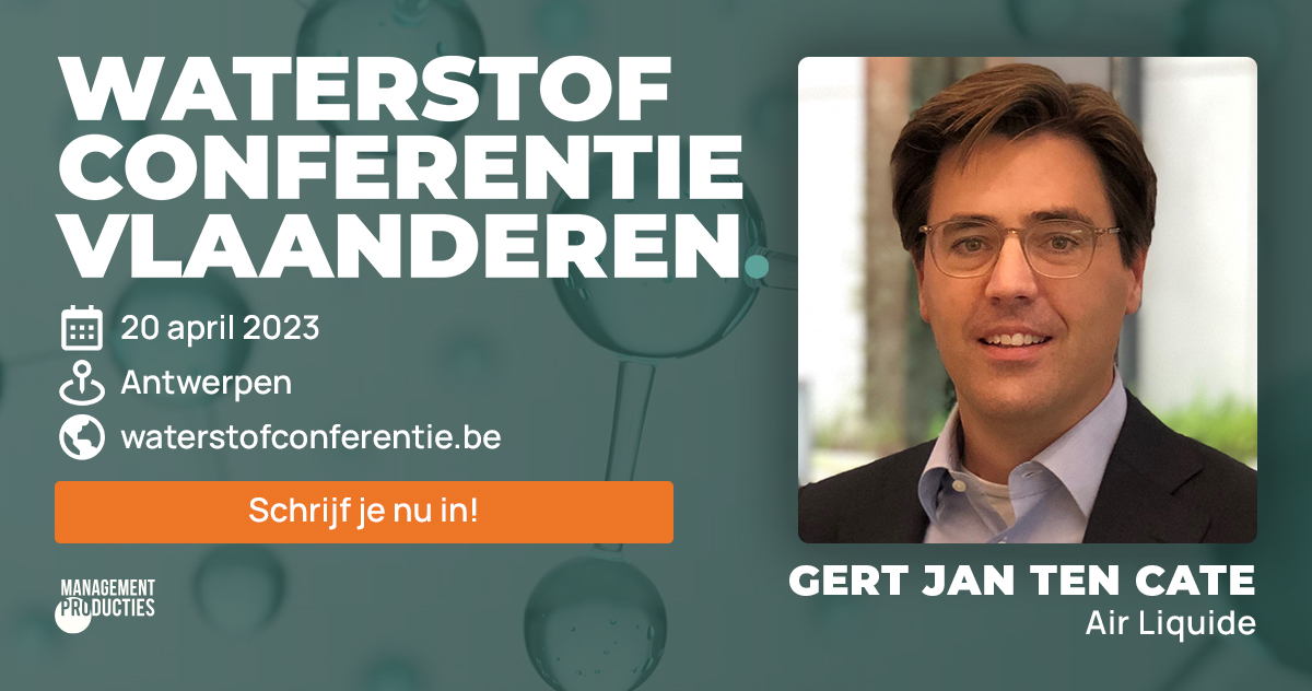 AirLiquideBNL's tweet photo. On April 20, 🎤 Gert Jan ten Cate, Vice President Large Industries &amp; Primary Production for Air Liquide Northern Europe, will be at the Hydrogen Conference Flanders #waterstofconferenti organized by Management Producties @MProducties.
👇
https://t.co/9EQkuo4XsH https://t.co/vaGUzu6Xsg