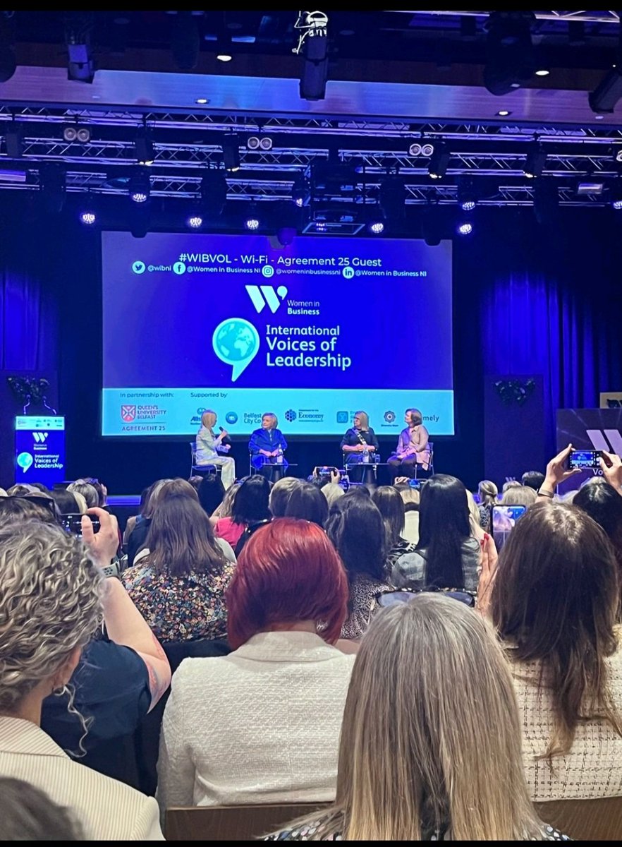Dare to compete!! ❤️

Inspirational words from <a href="/HillaryClinton/">Hillary Clinton</a> at this mornings #WIBVOL conference in <a href="/QUBelfast/">Queen's University Belfast 🎓</a>