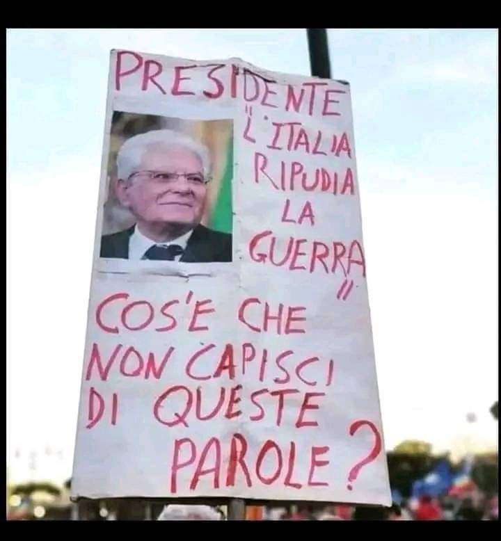 Rita56387666's tweet photo. E anche il pdr mostra il suo vero ruolo , garante non della Costituzione ma del Sistema . Con questo governo gli tocca fare gli straordinari ed uscire ulteriormente allo scoperto ... lo vedo provato ... https://t.co/iFZBkRbmKS