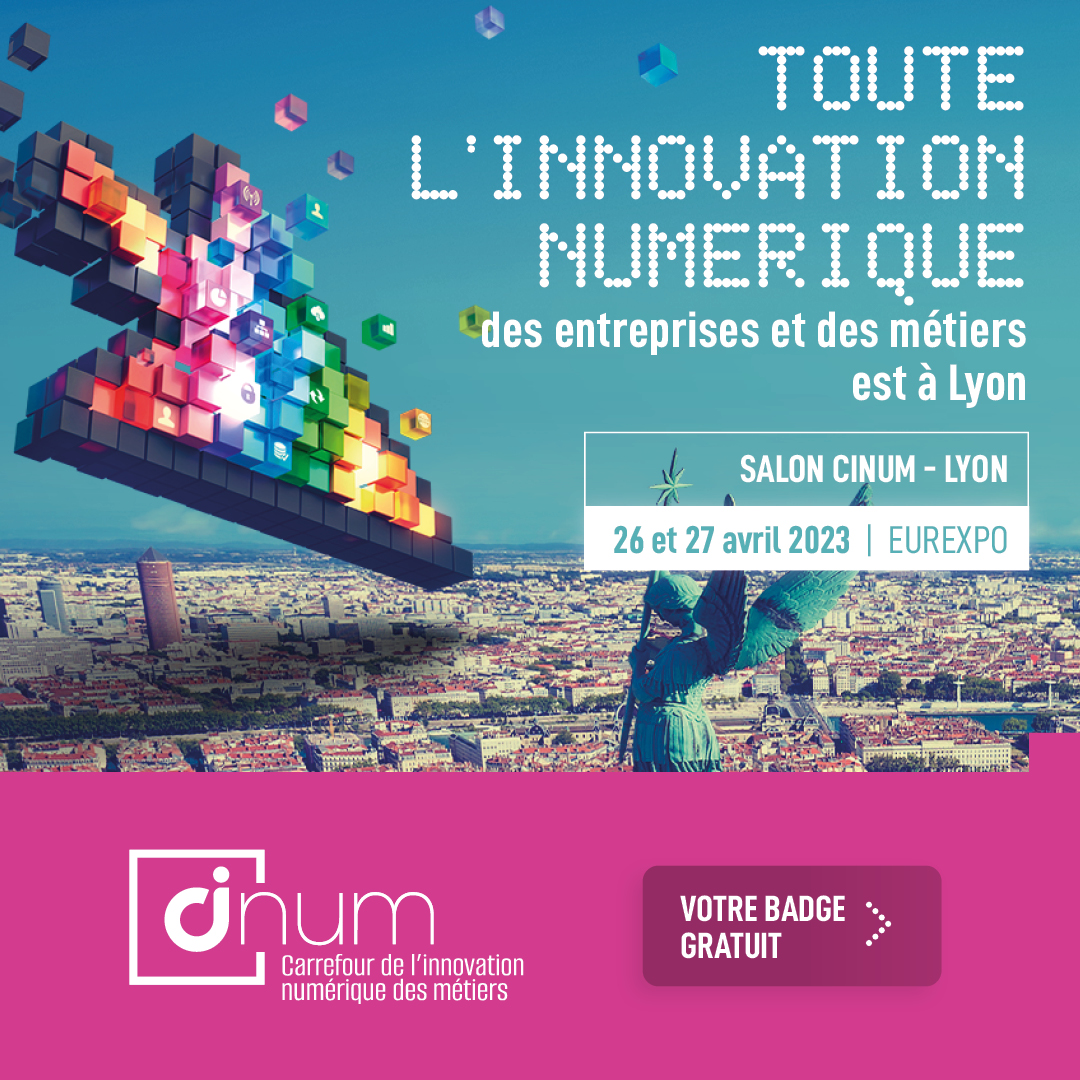 [#EVENEMENT 📅] J-8 avant le salon #CINUM 🙌 Rencontrez toute l'équipe TNF au stand C39, au programme :
⚡Rencontre de nos #alumni au Skills Bar
⚡26/04 à 16h, conférence User Centric
⚡27/04 à 10h30, conférence Data Driven 
Badges gratuits juste ici ⏩ lyon.cinum-expo.fr/fr/index