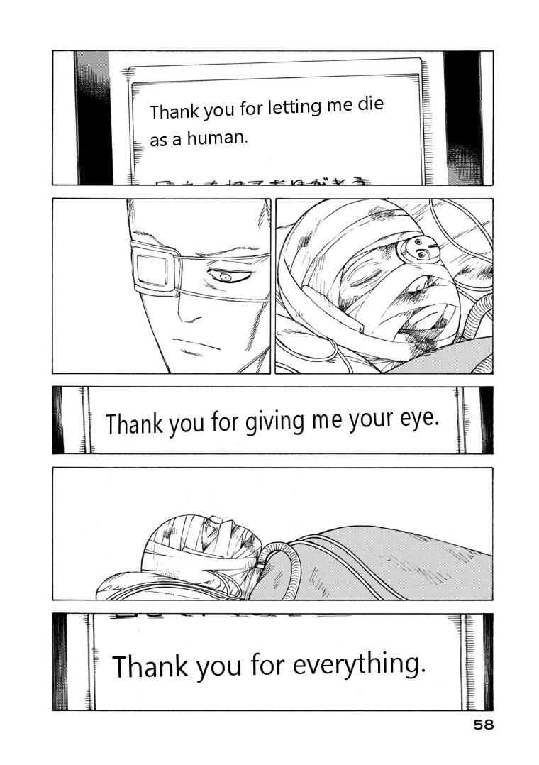 Really loved the twist and explanation behind his actions. Everything happens so fast but it's neatly wrapped up, it's a fulfilling read. I'm really enjoying the manga. 