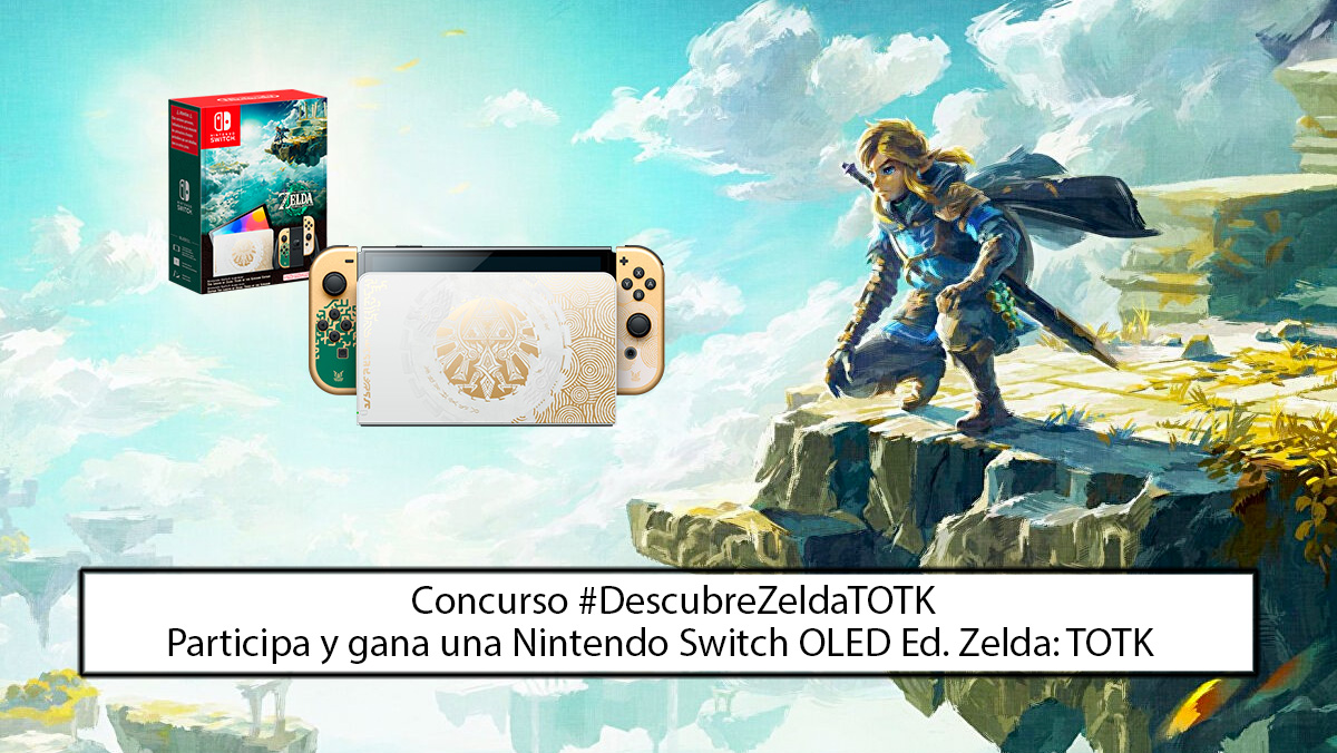 🔥 ¡Consigue 1 Switch OLED Ed. Tears of the Kingdom!

✅ Sigue a <a href="/JuegosADN/">JuegosADN</a> en TW
✅ Haz RT al tweet del concurso
✅ Responde con el hashtag #DescubreZeldaTOTK y di qué es lo que más te ha gustado del último tráiler

🍀 Ganador 19/04
juegosadn.es/concurso-descu…